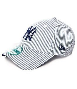 New Era 9Forty New York Yankees Striped Navy/White