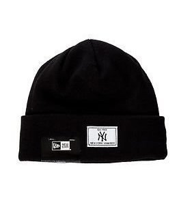 New Era Basic Cuff Knit New York Yankees Black