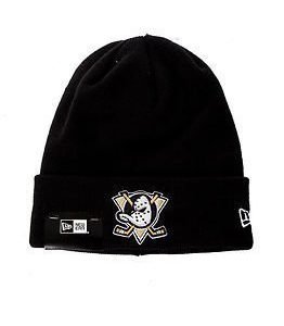 New Era Basic Cuff Knit Nhl Anaheim Ducks Black