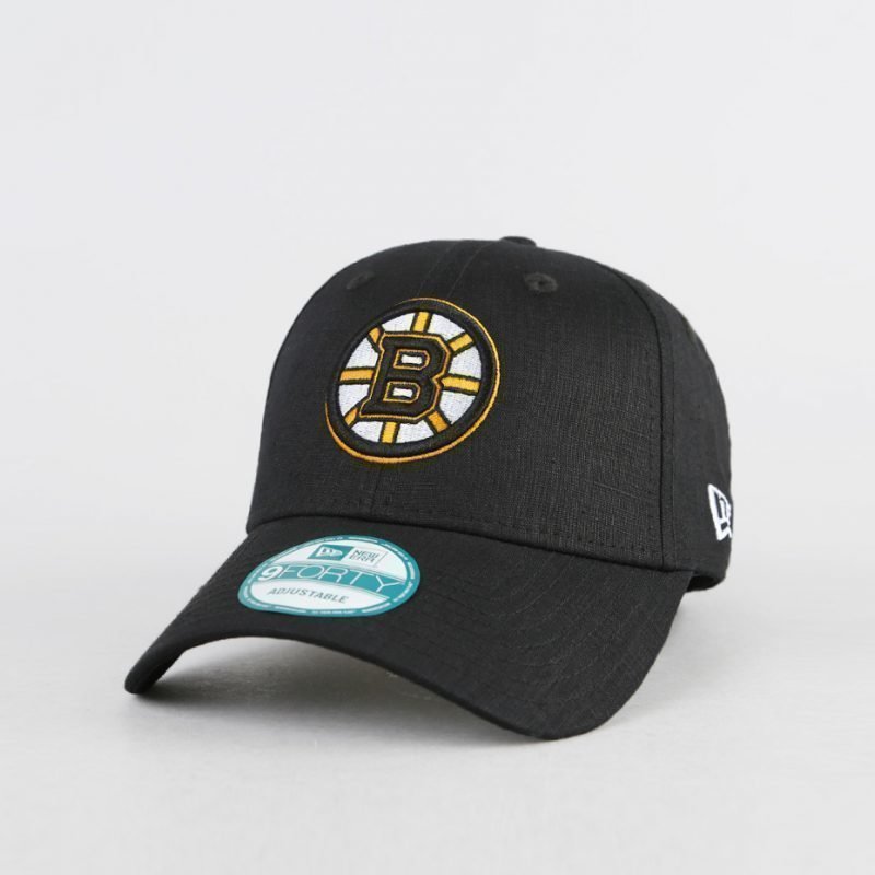 New Era Boston Bruins Black Base -lippis