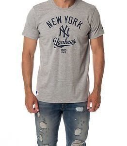 New Era College Tee New York Yankees Light Grey