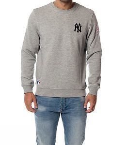 New Era Crew Neck New York Yankees Light Grey