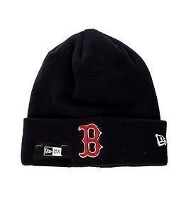 New Era Essential Cuff Knit Boston Red Wing Navy