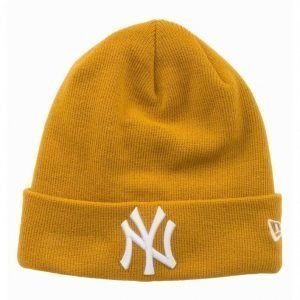 New Era Essential Cuff Knit NEYYAN Pipo Mustard