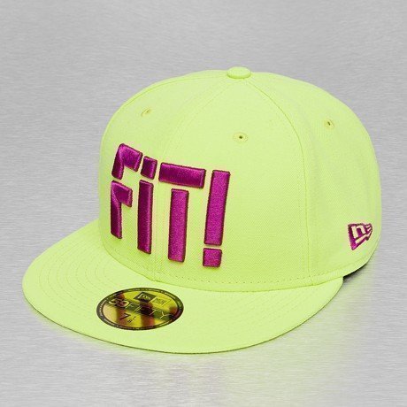 New Era Lippis Keltainen