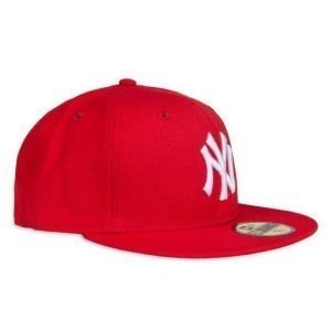 New Era MLB Basic NY Yankees Scarlet/White