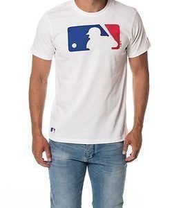 New Era MLB Logo Tee White