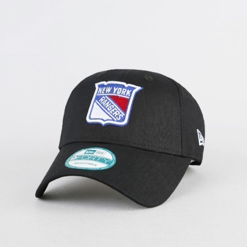 New Era NY Rangers Black Base -lippis