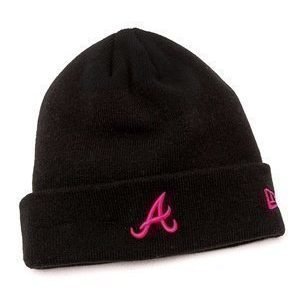 New Era Pop Cuff Knit Atlbra Black/Pink