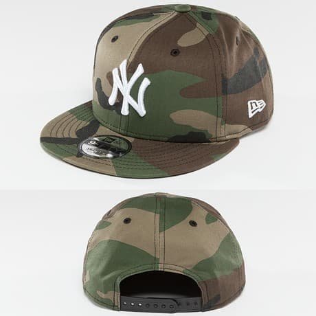 New Era Snapback Lippis Camouflage