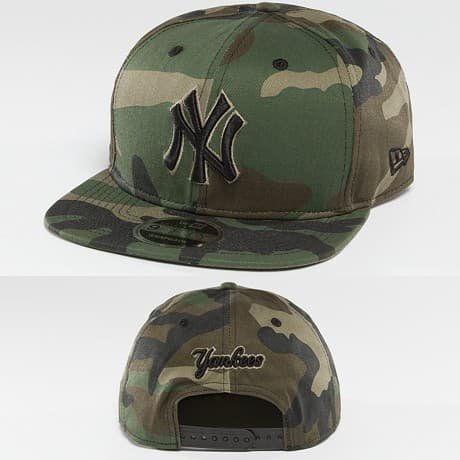 New Era Snapback Lippis Camouflage