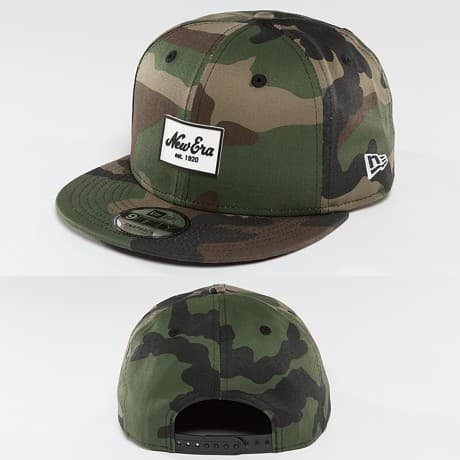 New Era Snapback Lippis Camouflage