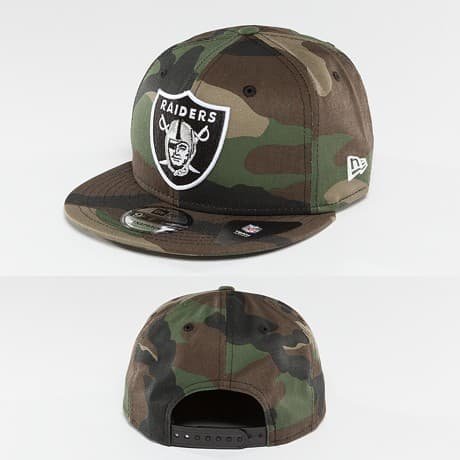 New Era Snapback Lippis Camouflage