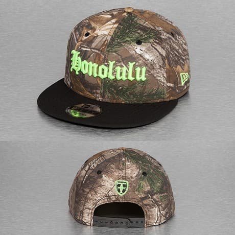 New Era Snapback Lippis Camouflage