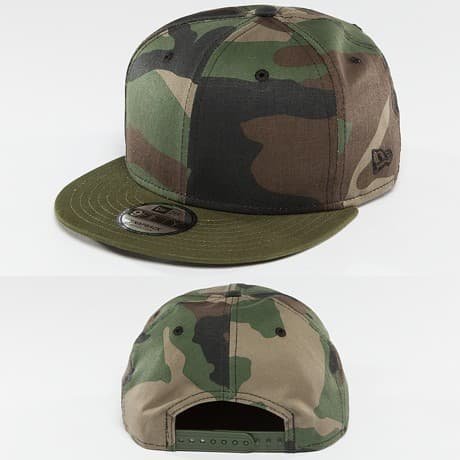 New Era Snapback Lippis Camouflage