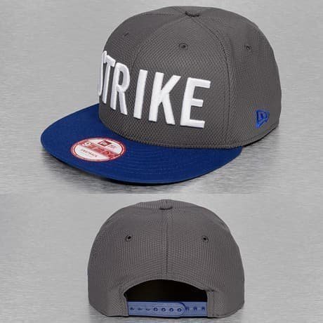 New Era Snapback Lippis Harmaa