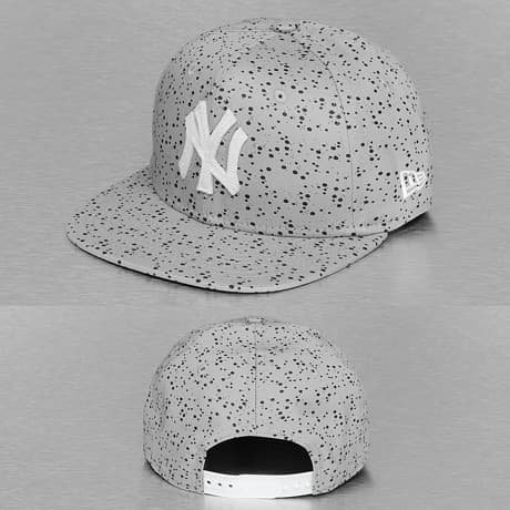 New Era Snapback Lippis Harmaa