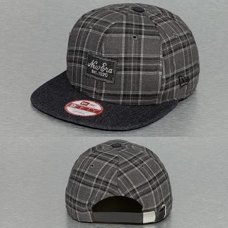 New Era Snapback Lippis Harmaa