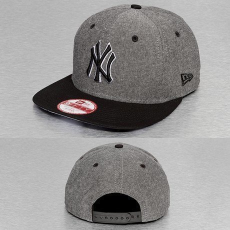 New Era Snapback Lippis Harmaa