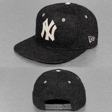 New Era Snapback Lippis Harmaa