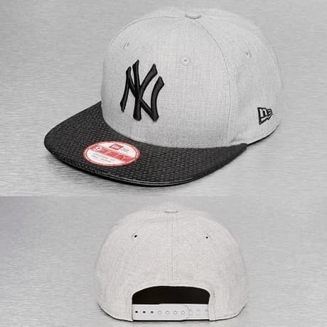 New Era Snapback Lippis Harmaa