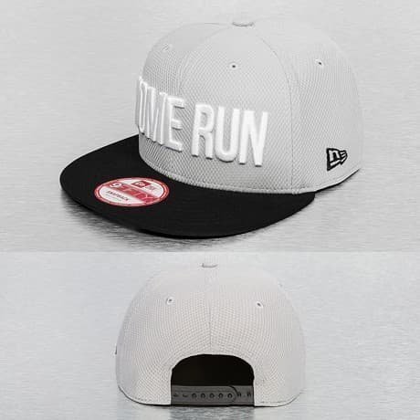 New Era Snapback Lippis Harmaa