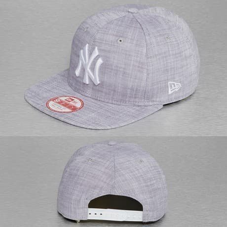 New Era Snapback Lippis Harmaa