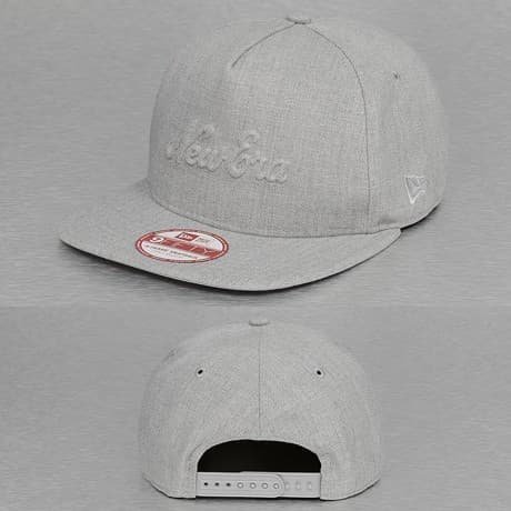 New Era Snapback Lippis Harmaa