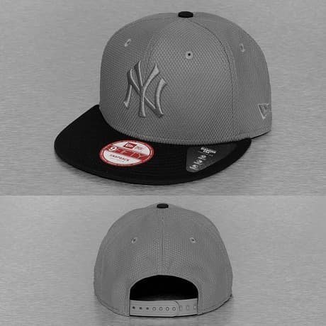 New Era Snapback Lippis Harmaa