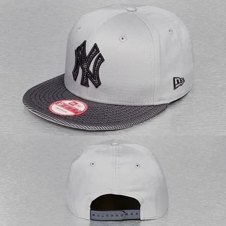 New Era Snapback Lippis Harmaa