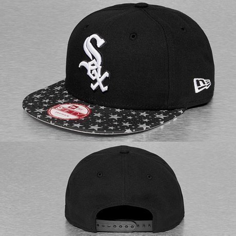 New Era Snapback Lippis Musta