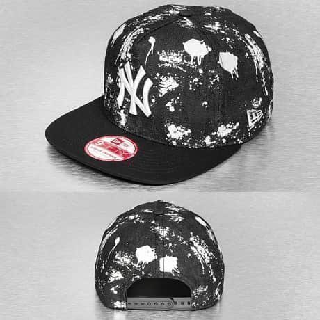 New Era Snapback Lippis Musta