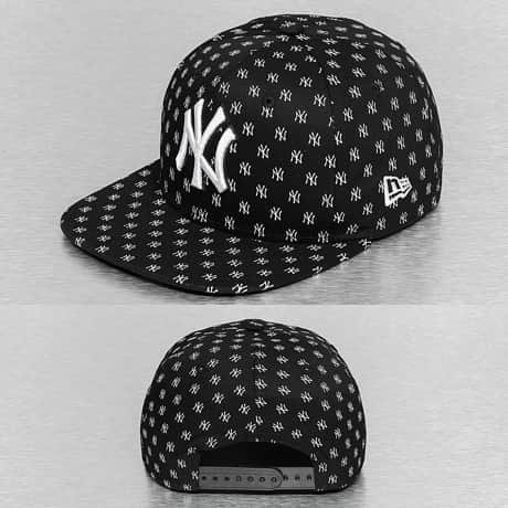 New Era Snapback Lippis Musta