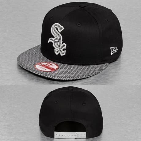 New Era Snapback Lippis Musta