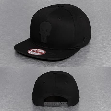 New Era Snapback Lippis Musta