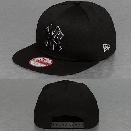 New Era Snapback Lippis Musta