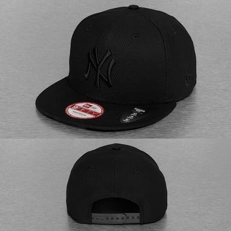 New Era Snapback Lippis Musta