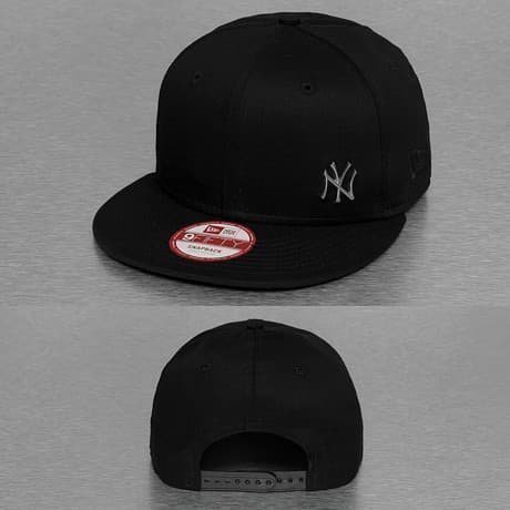 New Era Snapback Lippis Musta