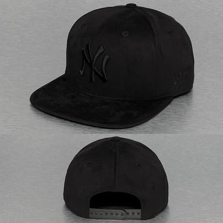 New Era Snapback Lippis Musta