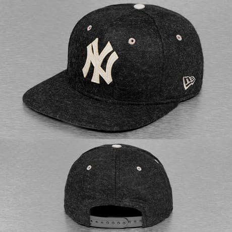 New Era Snapback Lippis Musta