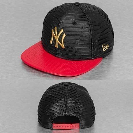 New Era Snapback Lippis Musta