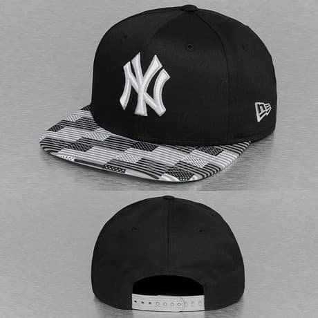 New Era Snapback Lippis Musta