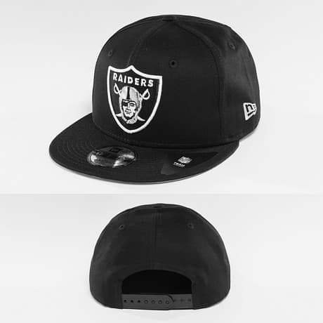 New Era Snapback Lippis Musta