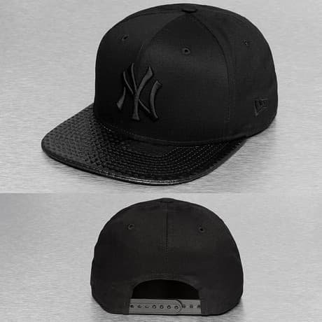 New Era Snapback Lippis Musta