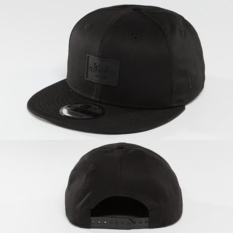 New Era Snapback Lippis Musta