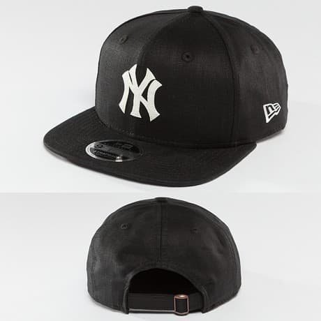 New Era Snapback Lippis Musta