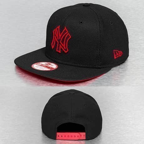 New Era Snapback Lippis Musta