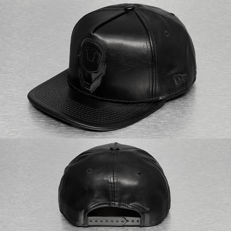 New Era Snapback Lippis Musta