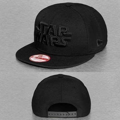 New Era Snapback Lippis Musta