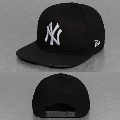 New Era Snapback Lippis Musta